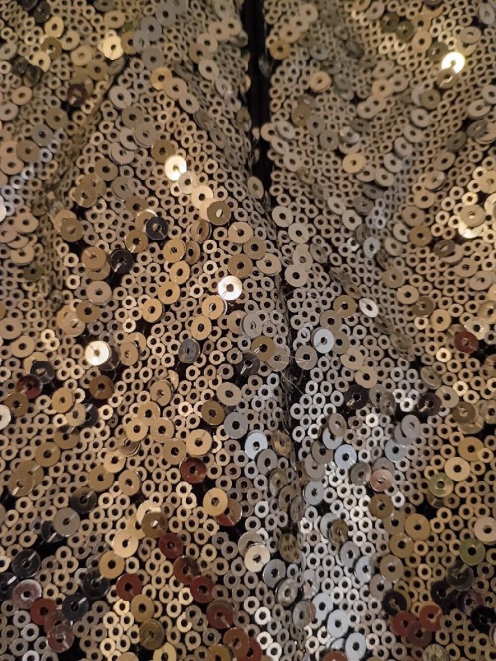 Calvin Klein dress sequined dress size 6 pit to pit 15" length 35" - Picture 3 of 4
